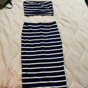 top and skirt set